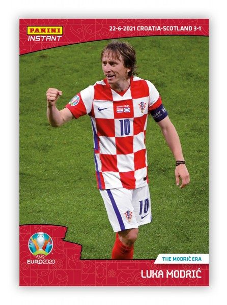UEFA EURO 2020™ Panini Instant - Card #033 - Luka Modric (Croatia)