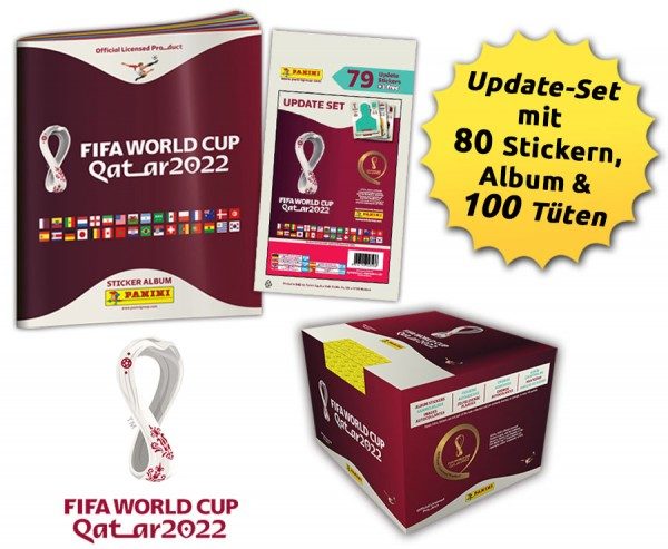PANINI FIFA World Cup Qatar 2022 Sticker - Update Box-Bundle