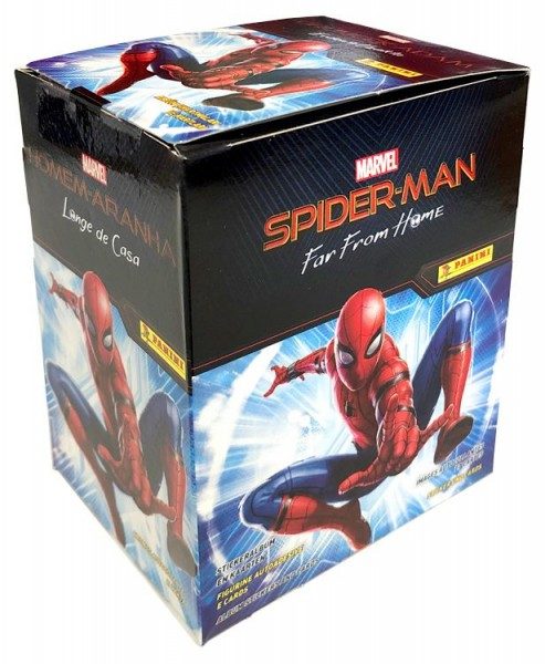 Spider-Man: Far From Home – Sticker- und Cards - Box