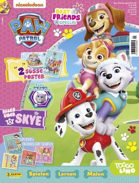 Paw Patrol Best Friends Special Magazin 01/24 - Cover