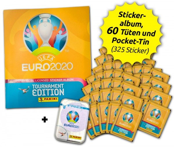 UEFA EURO 2020™ Tournament Edition - Offizielle Stickerkollektion - EURO 60 Bundle