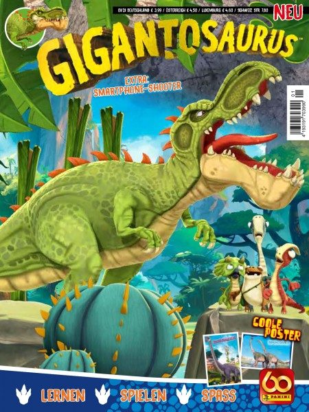 Gigantosaurus Magazin 01/21 Cover