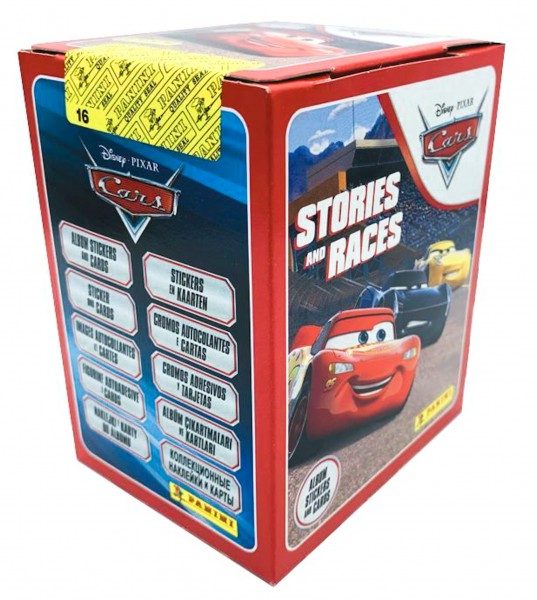 Disney Cars - Geschichten und Rennen - Sticker & Cards - Box