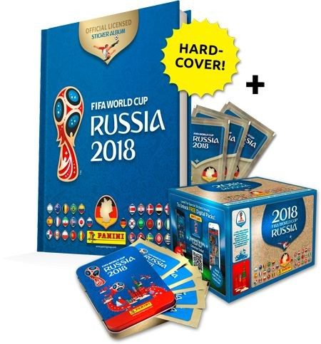 2018 FIFA World Cup Russia Stickerkollektion – Collector's Bundle