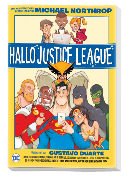 Hallo Justice League Cover