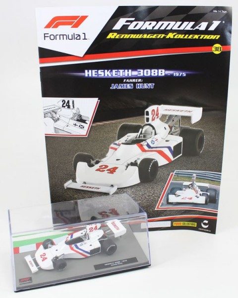 Formula 1 Rennwagen-Kollektion 38 - James Hunt (Hesketh 308)