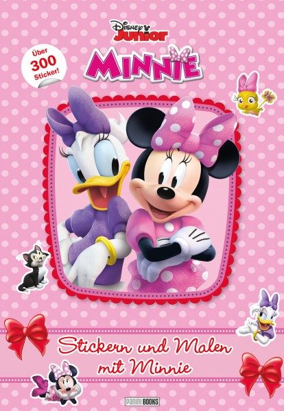 Disney Minnie - Stickern und Malen mit Minnie Cover