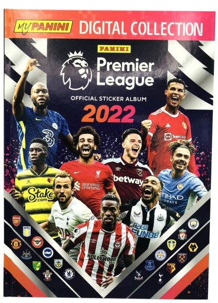 Panini Premier League 2022 Stickerkollektion - Digital Collection Hardcover