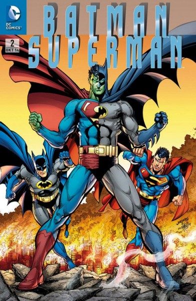 Batman/Superman 2 Comic Action 2014 Variant (75 Jahre Batman)