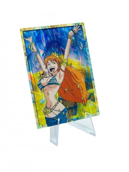 One Piece Trading Cards - Limited Edition Card Nummer 2 - Abbildung Nami Foto
