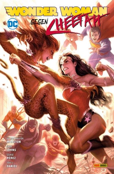 Wonder Woman gegen Cheetah! Cover