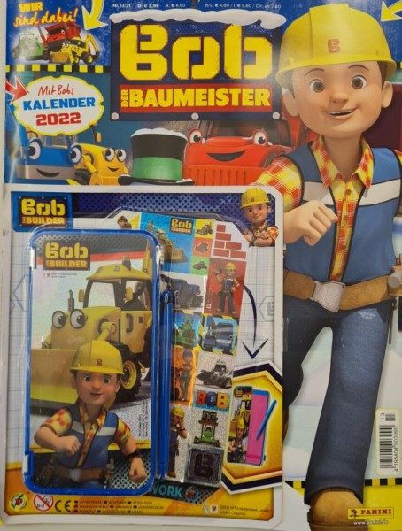 Bob der Baumeister Magazin 13/21 Cover mit Extra