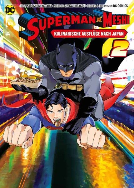 Superman vs. Meshi - Kulinarische Ausflüge nach Japan (Manga) 2 - Cover