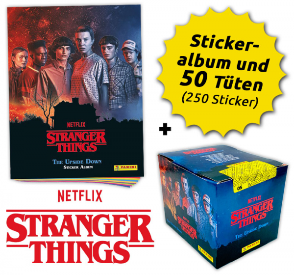 Stranger Things Stickerkollektion - Box-Bundle