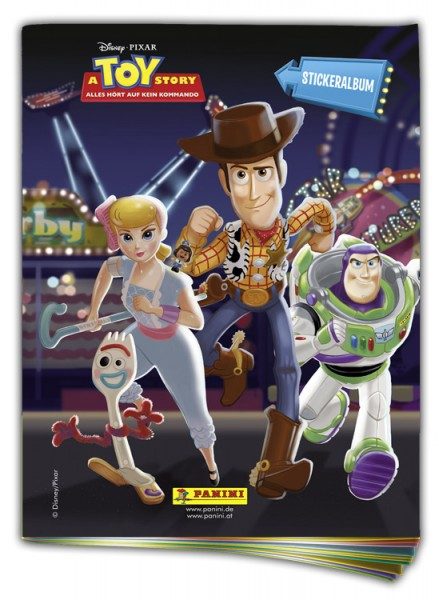 Disney Toy Story 4 - Sticker und Sammelkarten - Album