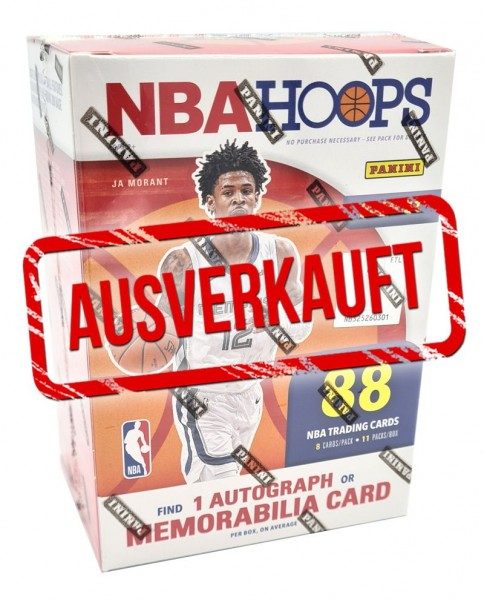 NBA 2020/21 Hoops Basketball Trading Cards - Blasterbox - ausverkauft