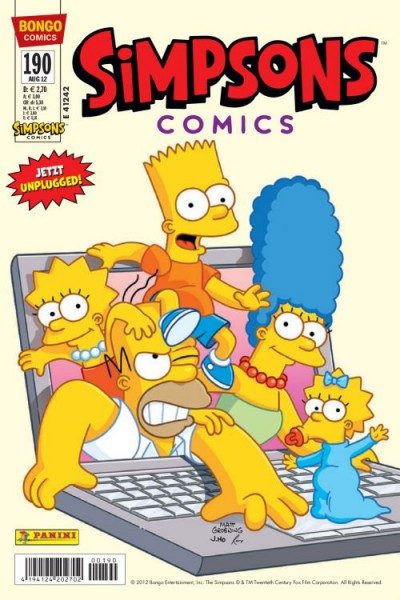 Simpsons Comics 190