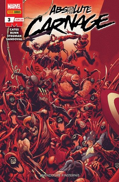 Absolute Carnage 3: Unendliche Finsternis Cover