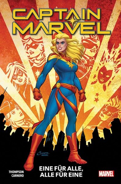 Captain Marvel 1: Eine für alle, alle für eine Cover