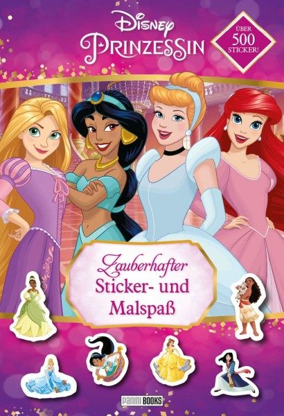 Disney Prinzessin - Zauberhafter Sticker- und Malspaß Cover