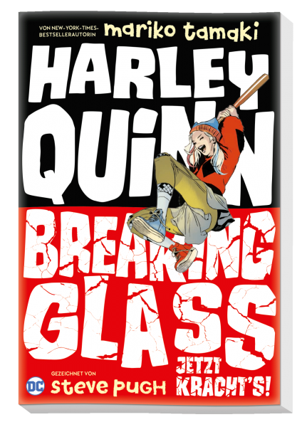 Harley Quinn  - Breaking Glass - Jetzt kracht's! Cover