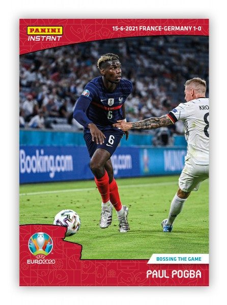 UEFA EURO 2020™ Panini Instant - Card #013 - Paul Pogba (France)