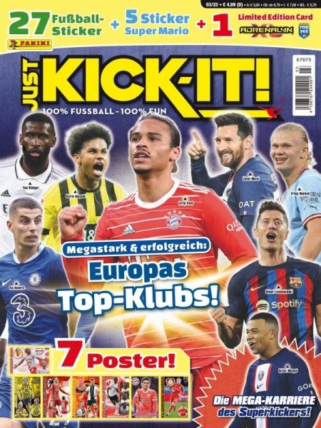 Just Kick-it! Magazin 03/23 Cover