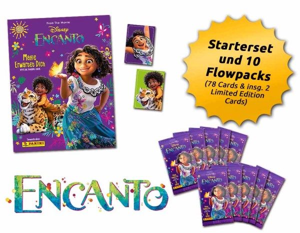 Disney Encanto - Trading Cards - Schnupperbundle