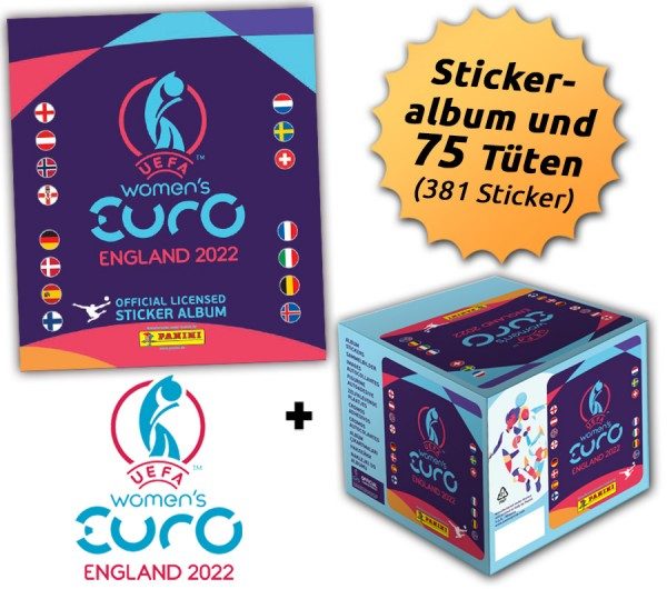 UEFA Women's EURO 2022 Stickerkollektion - Collector's Bundle