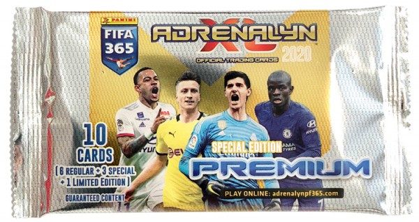 Panini FIFA 365 Adrenalyn XL 2020 Kollektion – Premium-Tüte