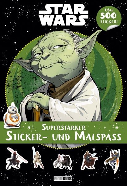 Star Wars - Superstarker Sticker- und Malspaß - Cover