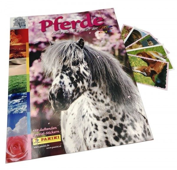 Pferde Sticker - Reise durch die Welt der Farben - Album Cover