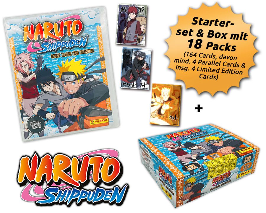 Panini  Naruto Shippuden Trading Cards