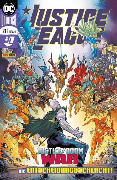 Justice League 21 - Die Entscheidungsschlacht! Cover