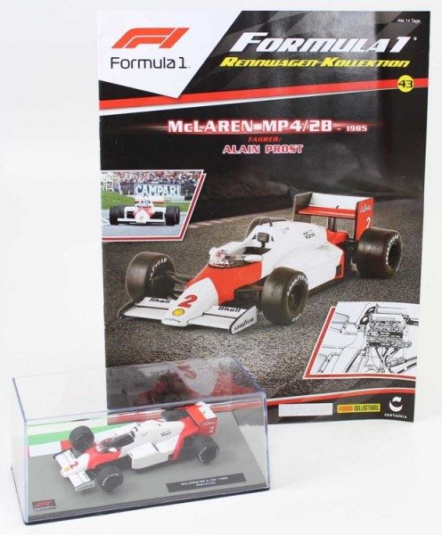 Formula 1 Rennwagen-Kollektion 43 - Alain Prost (McLaren MP4/2)