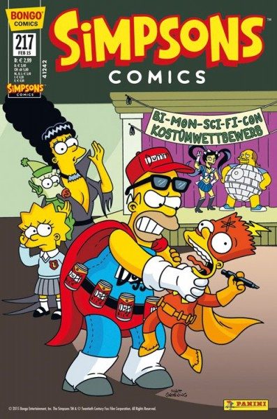 Simpsons Comics 217