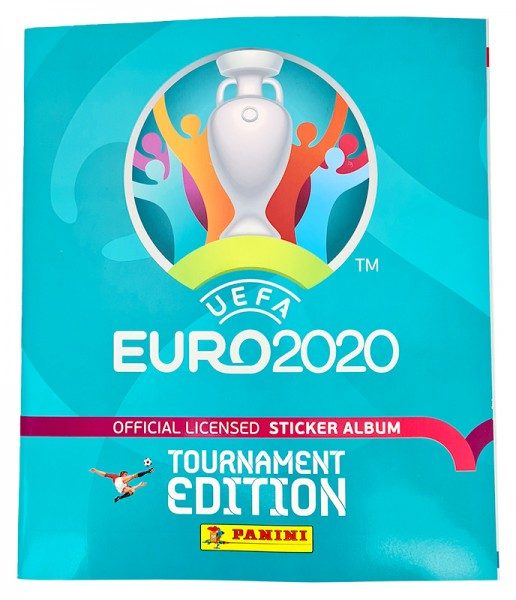 UEFA EURO 2020™ Tournament Edition - Offizielle Stickerkollektion - International Album Vorne