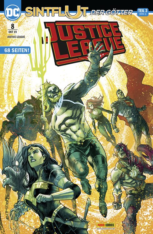 Comic Panini NEUWARE Sintflut der Götter 3 Justice League 8 * 2019 