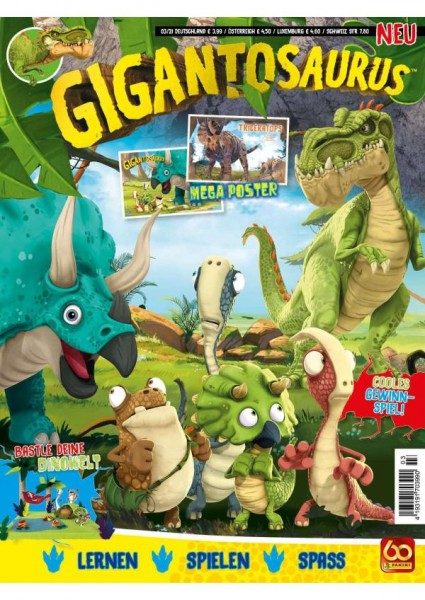 Gigantosaurus Magazin 03/21 - Cover