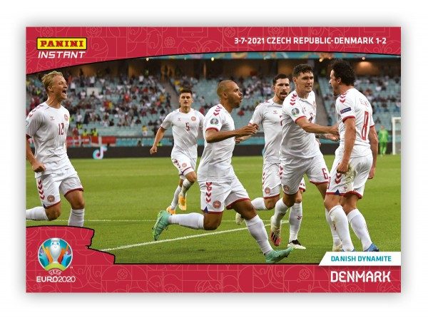 UEFA EURO 2020 - Panini Instant - 054 - Team Denmark 