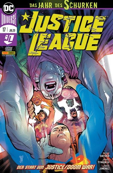 Justice League 17 Cover