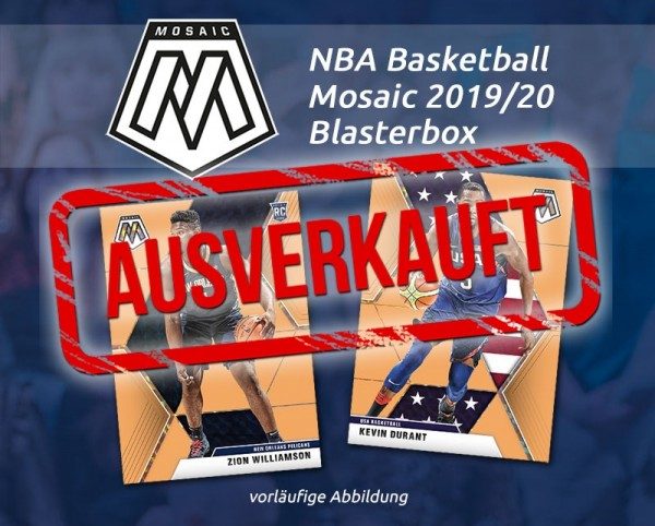 NBA 2019-20 Mosaic Trading Cards - Blasterbox 