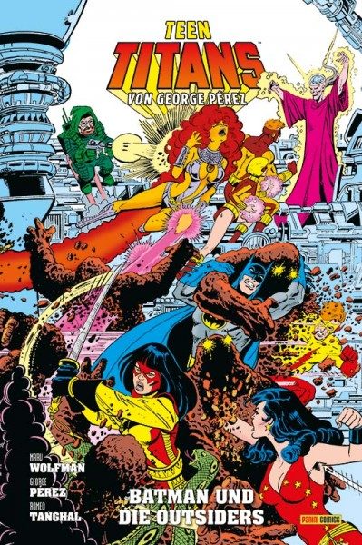 Teen Titans von George Pérez 6 Hardcover Cover