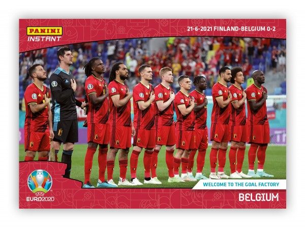 UEFA EURO 2020 - Panini Instant - 030 - Team Belgium 