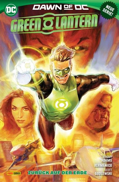 Green Lantern (Dawn of DC) 1 mit Acryl-Figur
