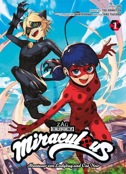 Miraculous - Abenteuer von Ladybug und Cat Noir 1 Cover