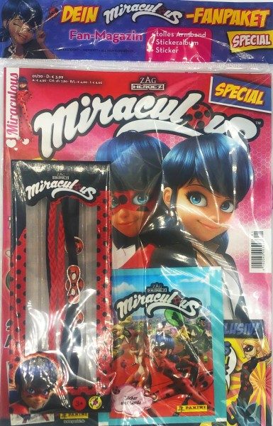Miraculous Spezial 01/20 - Cover mit Extra und Stickertüte