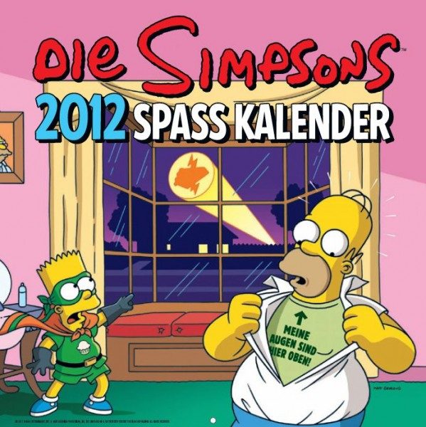 Simpsons - Wandkalender (2012)