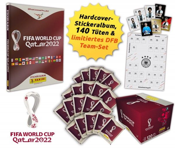 Panini WM Sticker Katar 2022 - DFB Collector's Bundle Deluxe