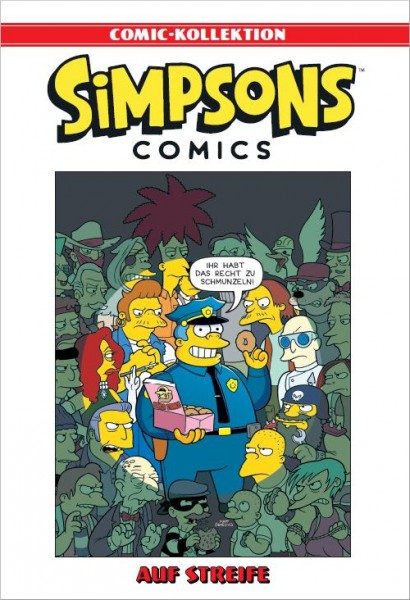 Simpsons Comic-Kollektion 27: Auf Streife Cover